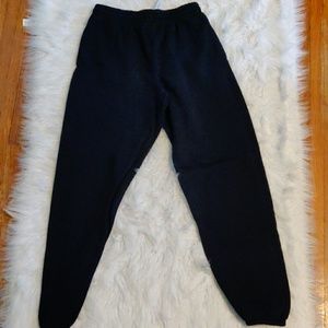 Black sweatpants